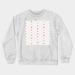 Triangle Pattern Crewneck Sweatshirt